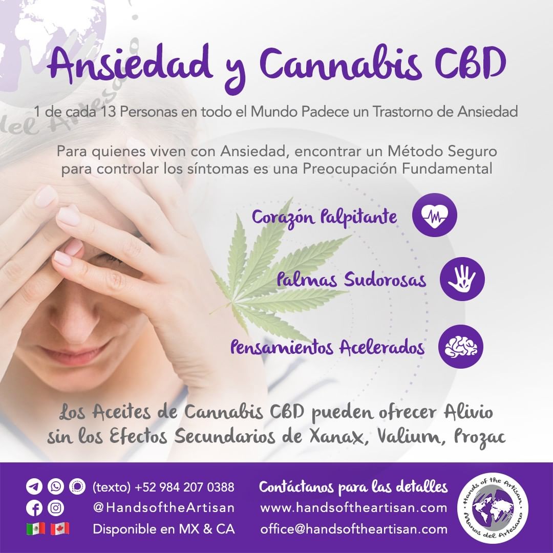 Ansiedad y Cannabis CBD
