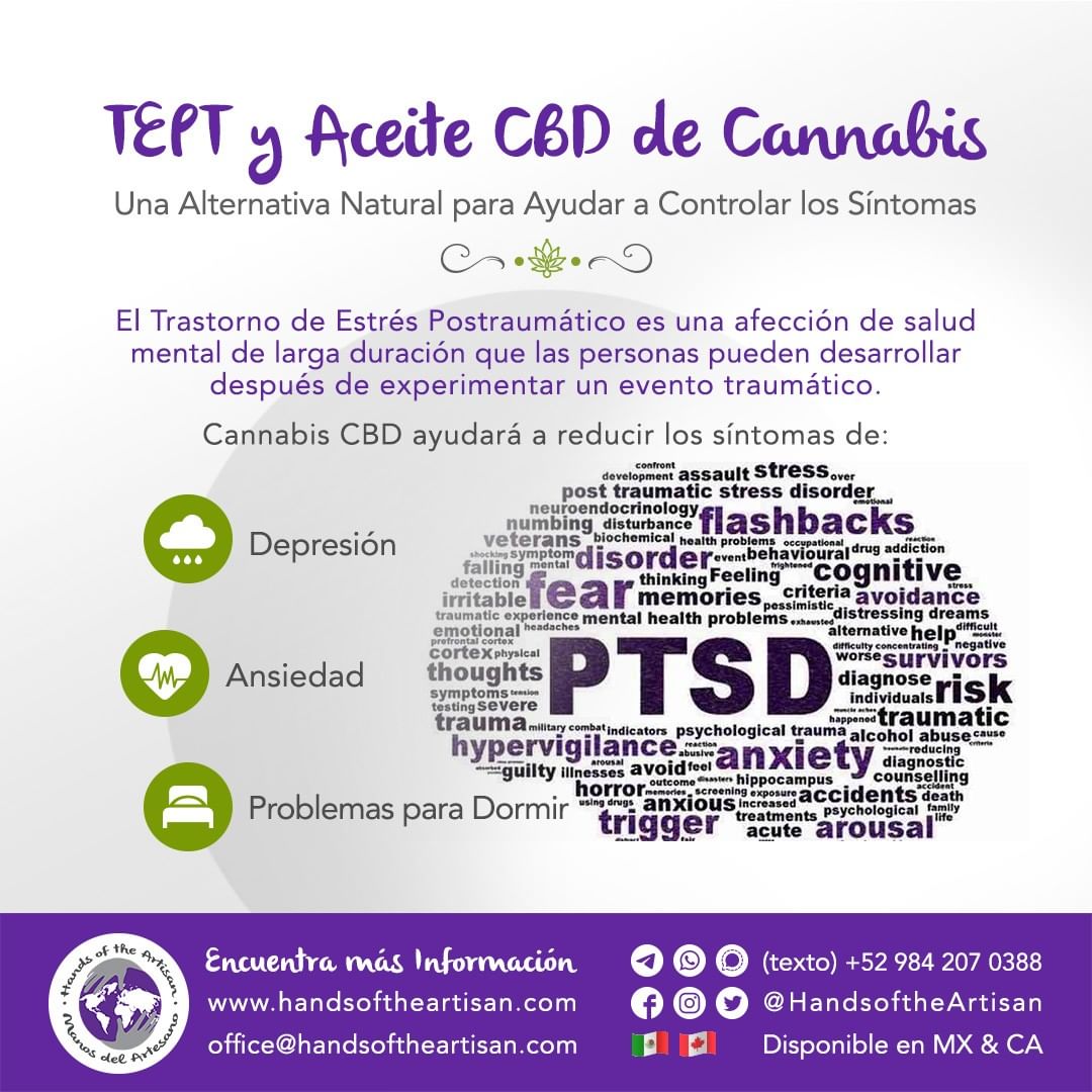 TEPT y Aceite CBD de Cannabis