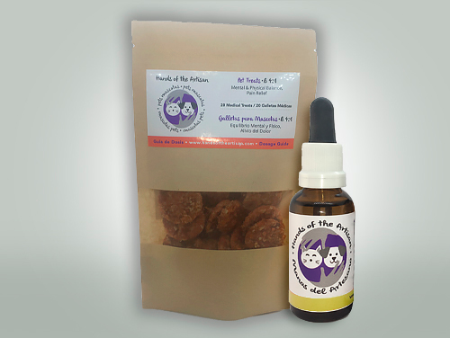 Blended Treats and Sativa 4:1 CBD Oil Pet Pack